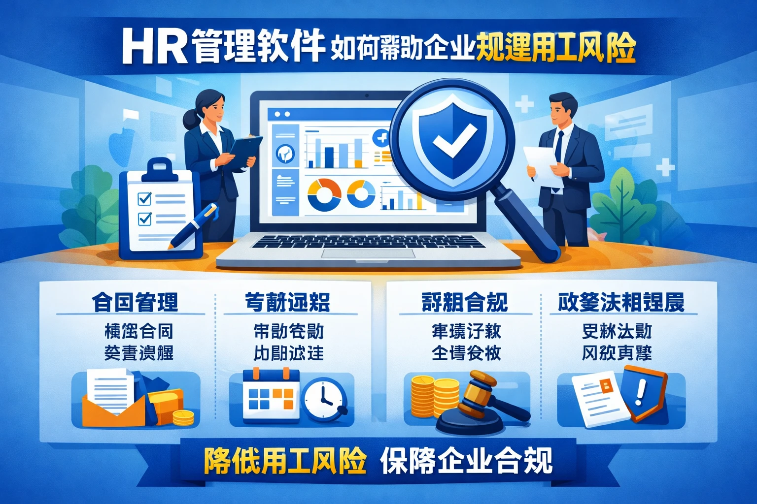 HR管理软件如何帮助企业规避用工风险