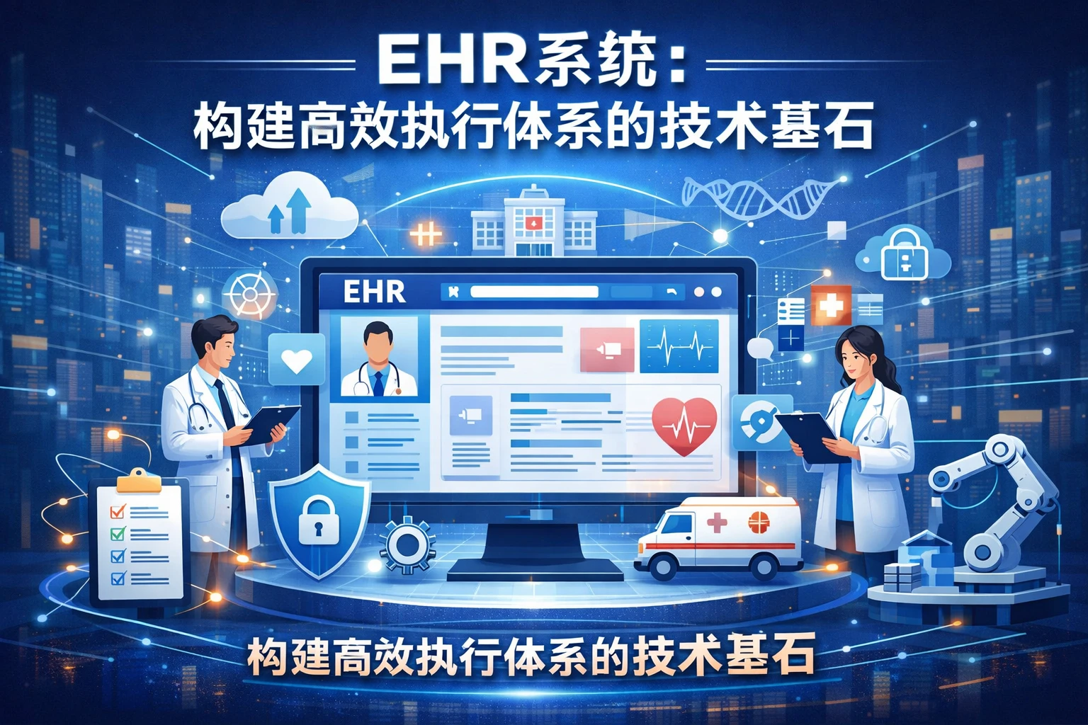 EHR系统：构建高效执行体系的技术基石
