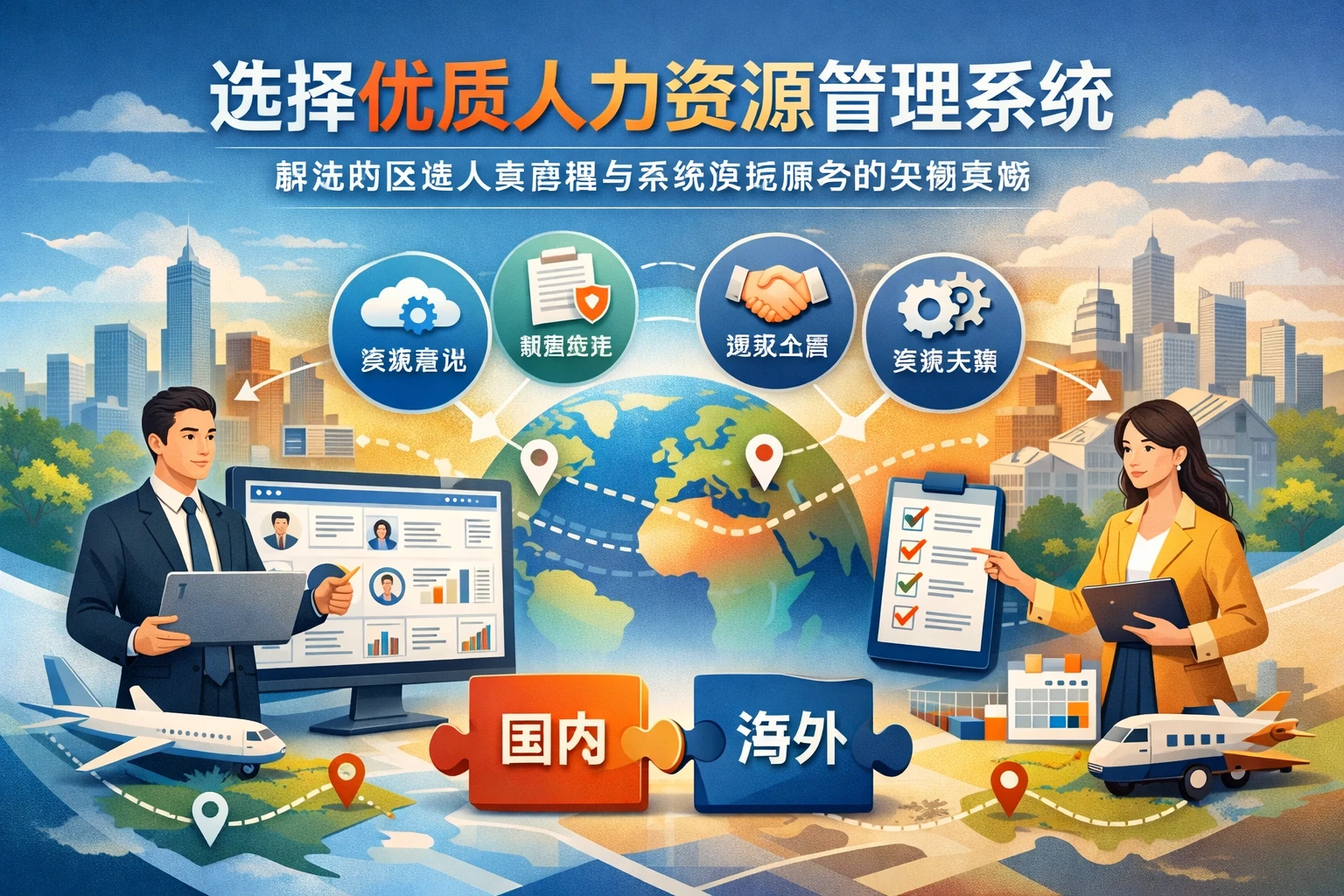 选择优质人力资源管理系统：解决跨区域人事管理与系统实施服务的关键策略