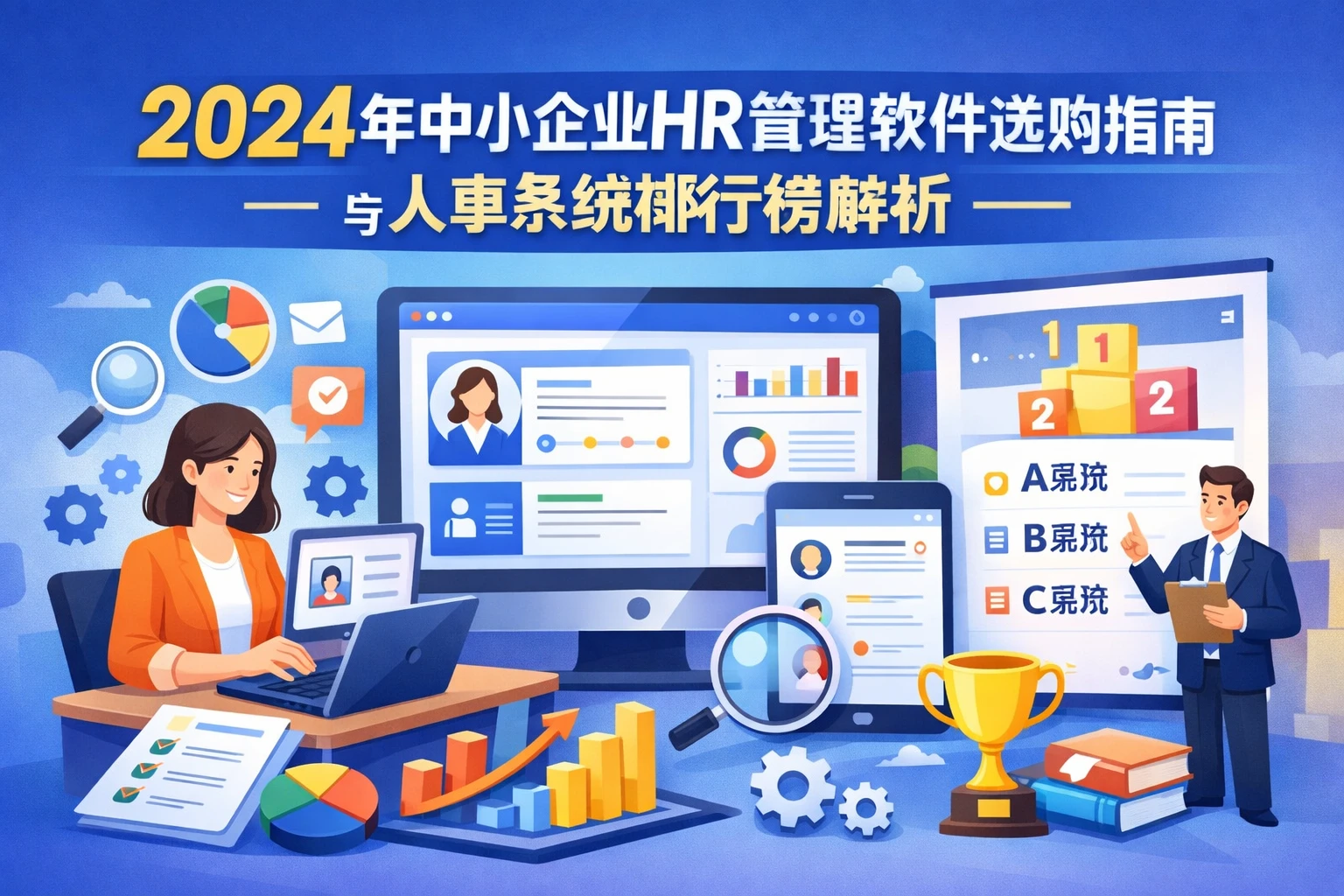 2024年中小企业HR管理软件选购指南与人事系统排行榜解析