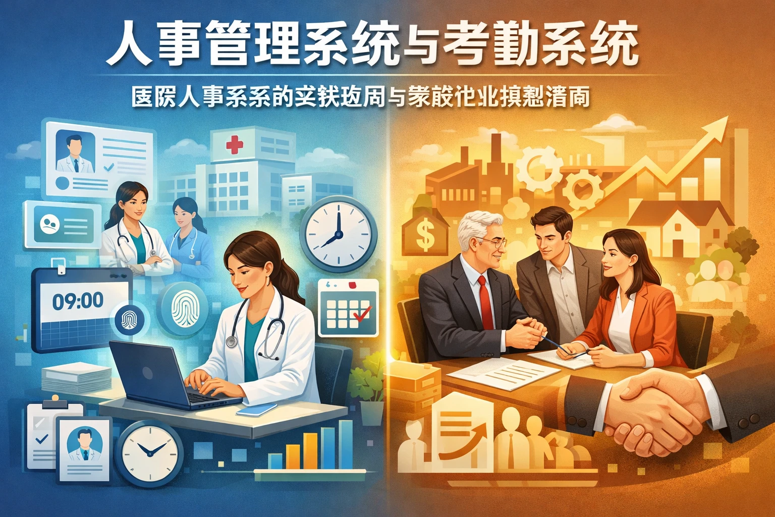 人事管理系统与考勤系统：医院人事系统的实战应用与家族企业转型指南