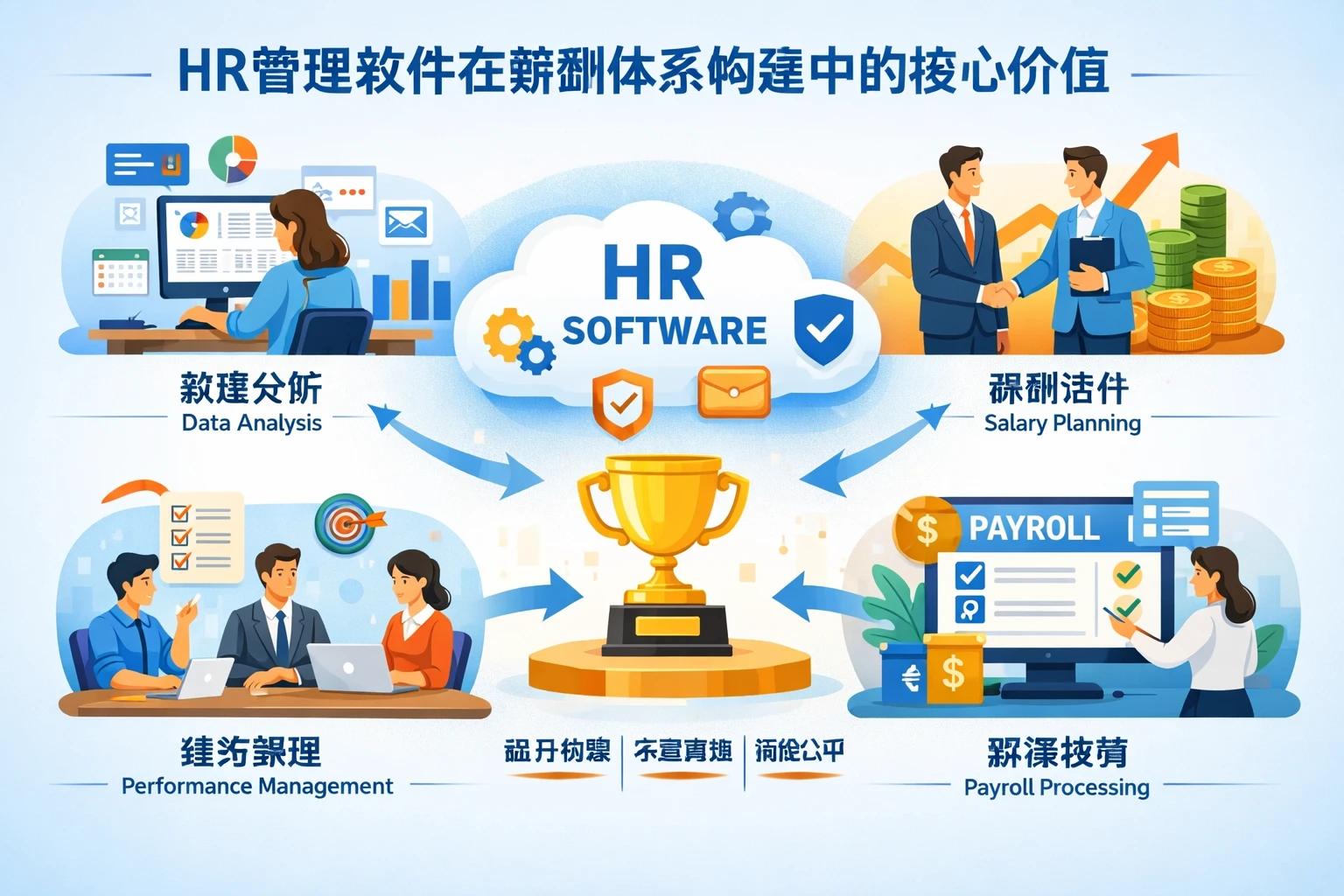 HR管理软件在薪酬体系构建中的核心价值