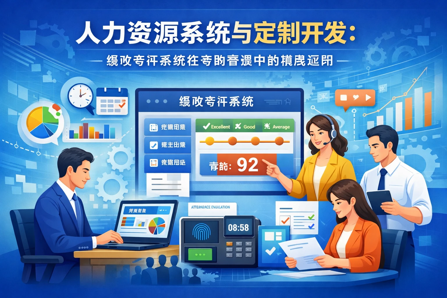 人力资源系统与定制开发：绩效考评系统在考勤管理中的精准应用
