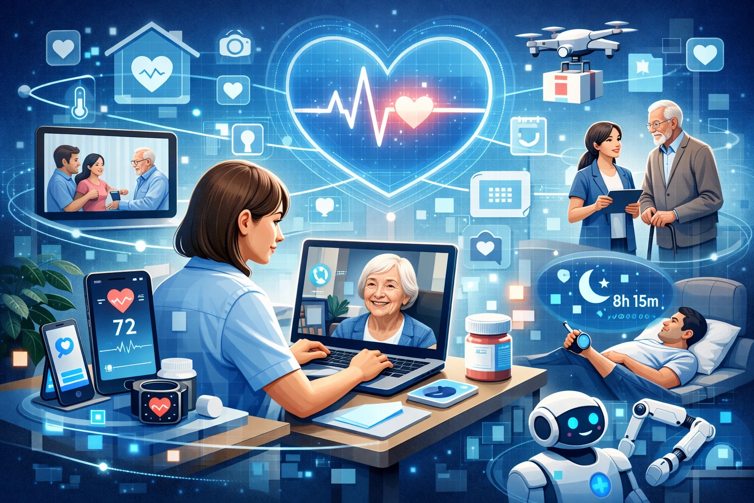 日常关怀的数字化实现