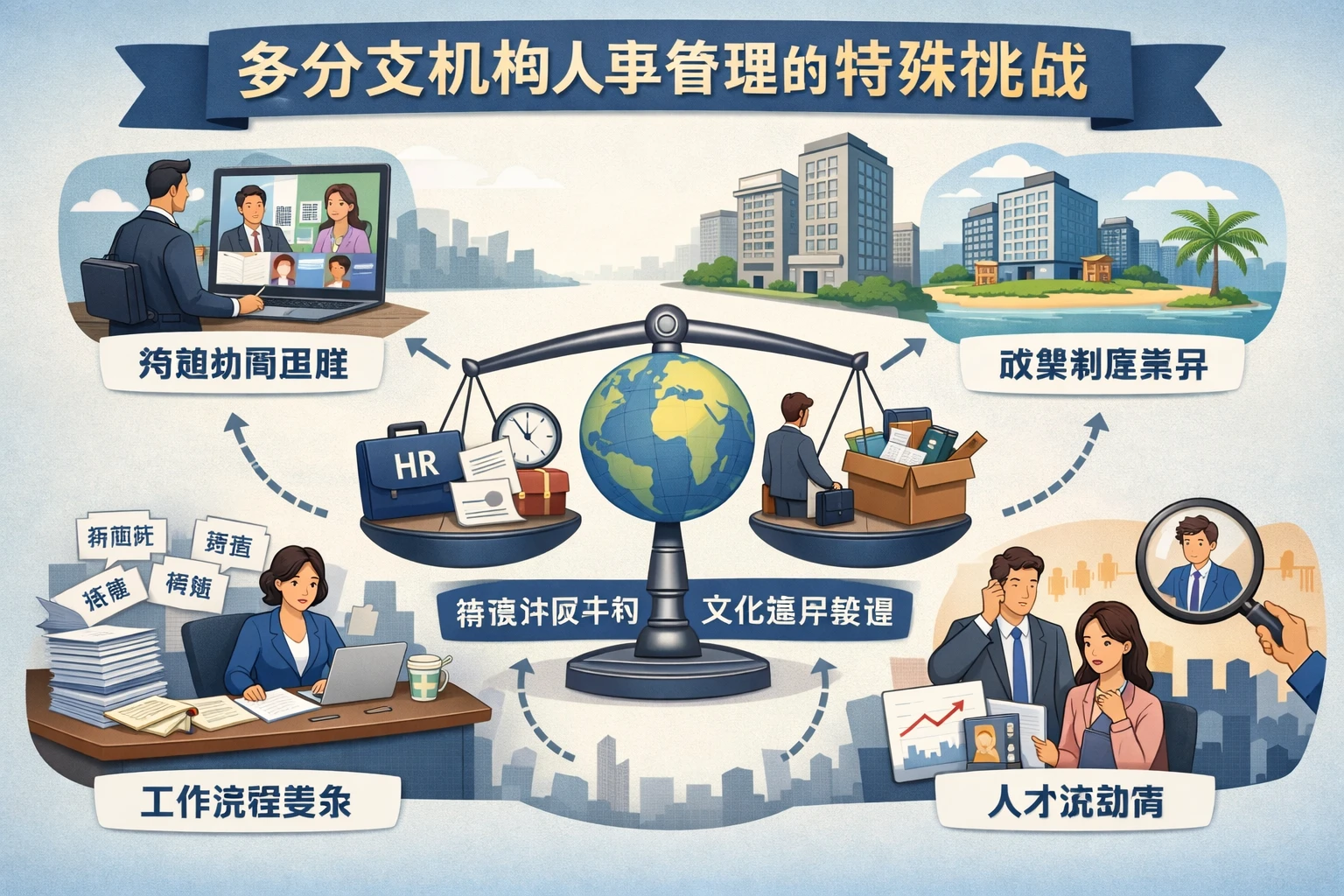 多分支机构人事管理的特殊挑战