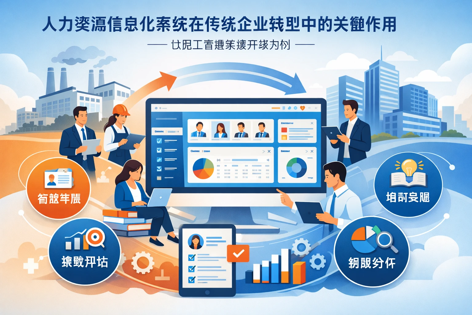 人力资源信息化系统在传统企业转型中的关键作用——以员工管理系统升级为例