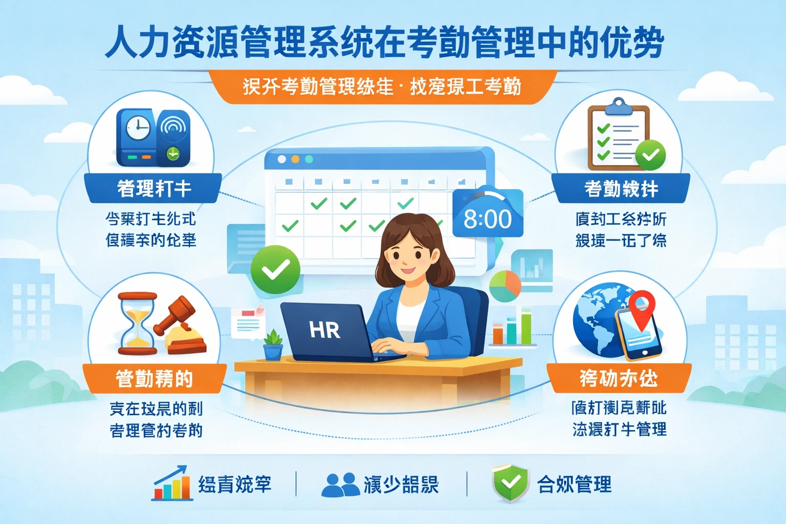 人力资源管理系统在考勤管理中的优势