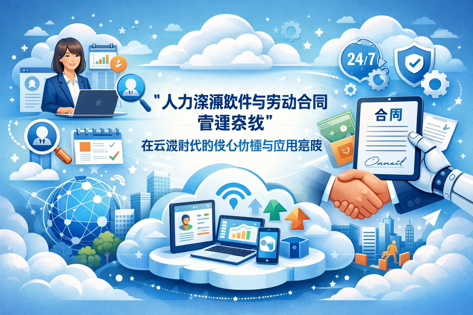 人力资源软件与劳动合同管理系统在云端时代的核心价值与应用实践