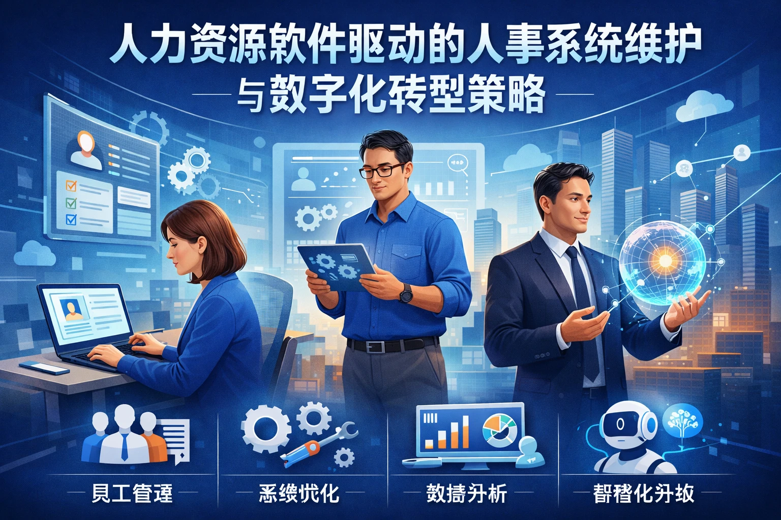 人力资源软件驱动的人事系统维护与数字化转型策略