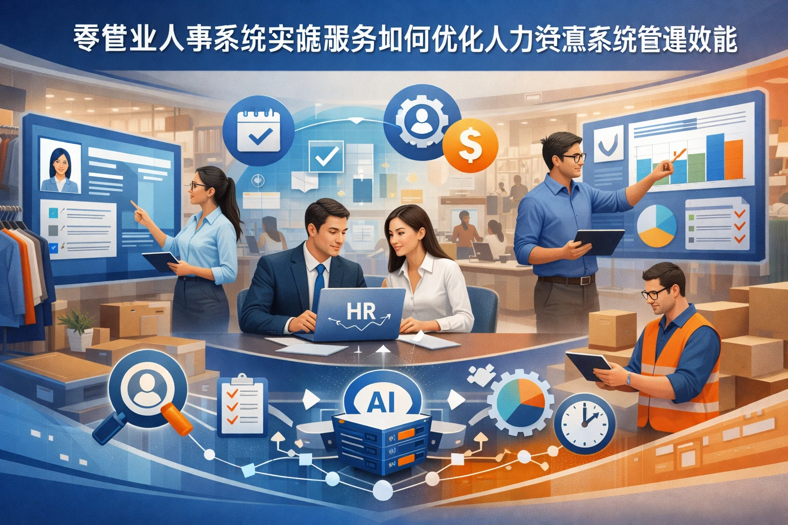 零售业人事系统实施服务如何优化人力资源系统管理效能