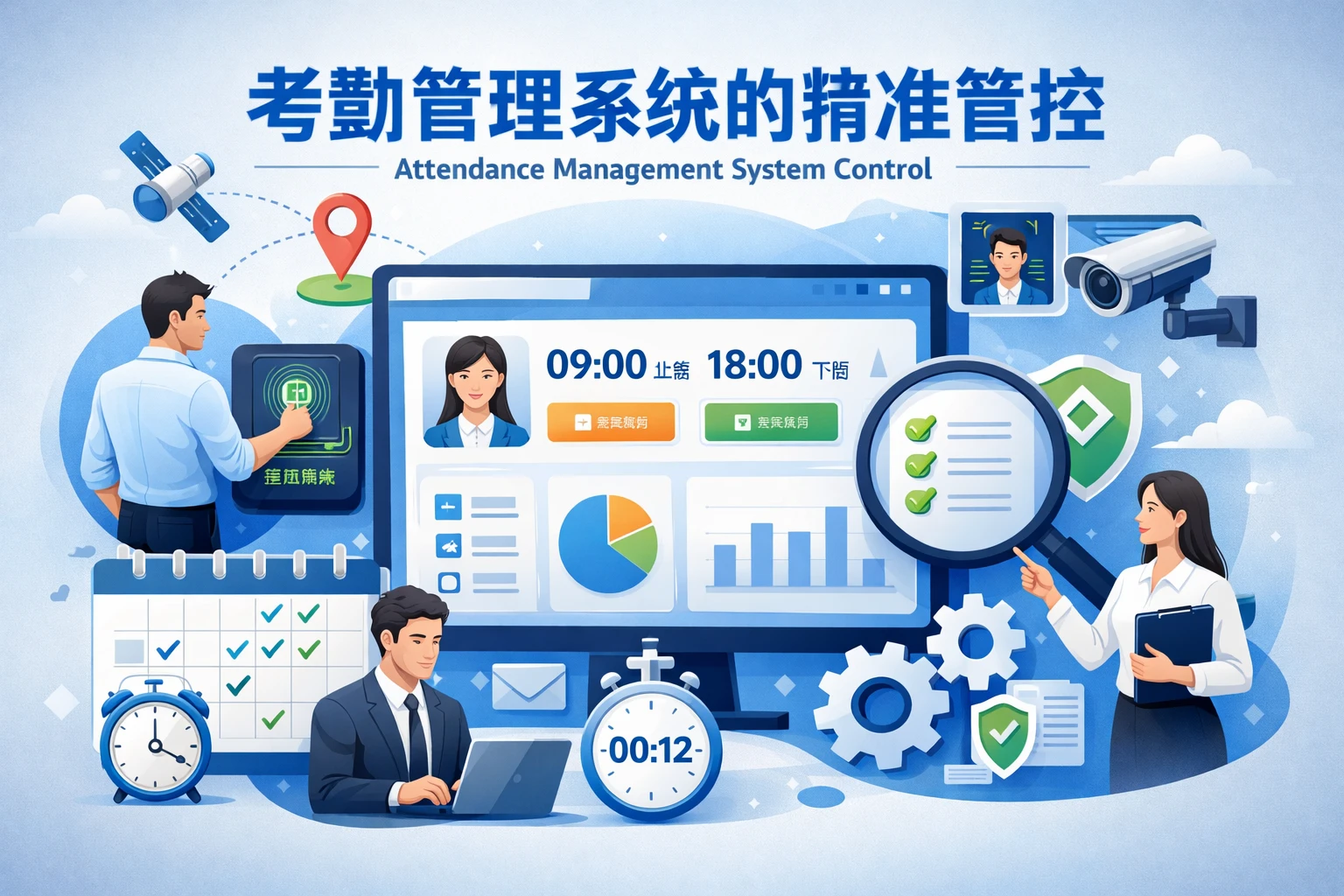 考勤管理系统的精准管控