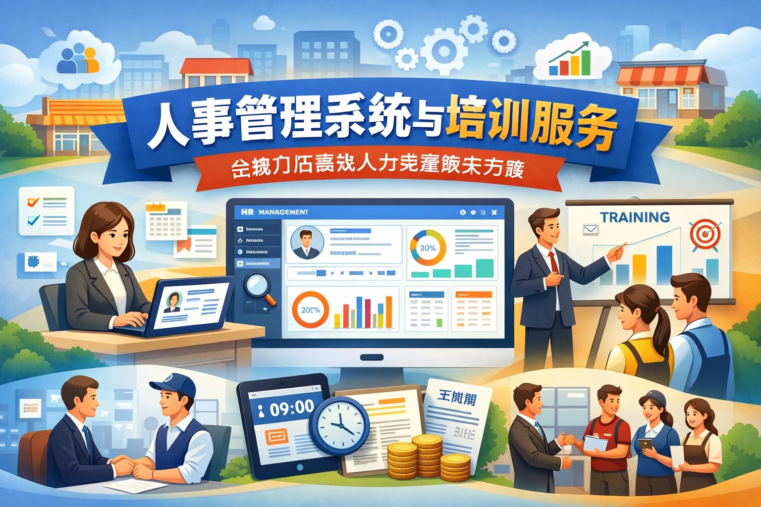 人事管理系统与培训服务：连锁门店高效人力资源解决方案