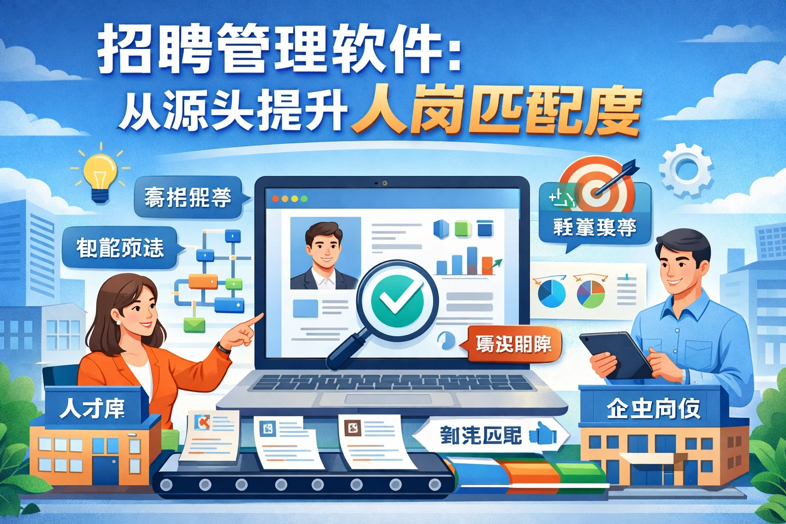 招聘管理软件：从源头提升人岗匹配度
