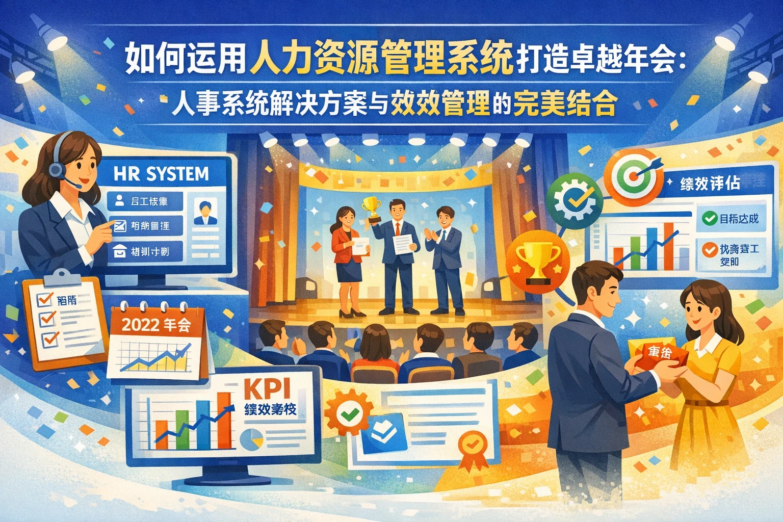 如何运用人力资源管理系统打造卓越年会：人事系统解决方案与绩效管理的完美结合
