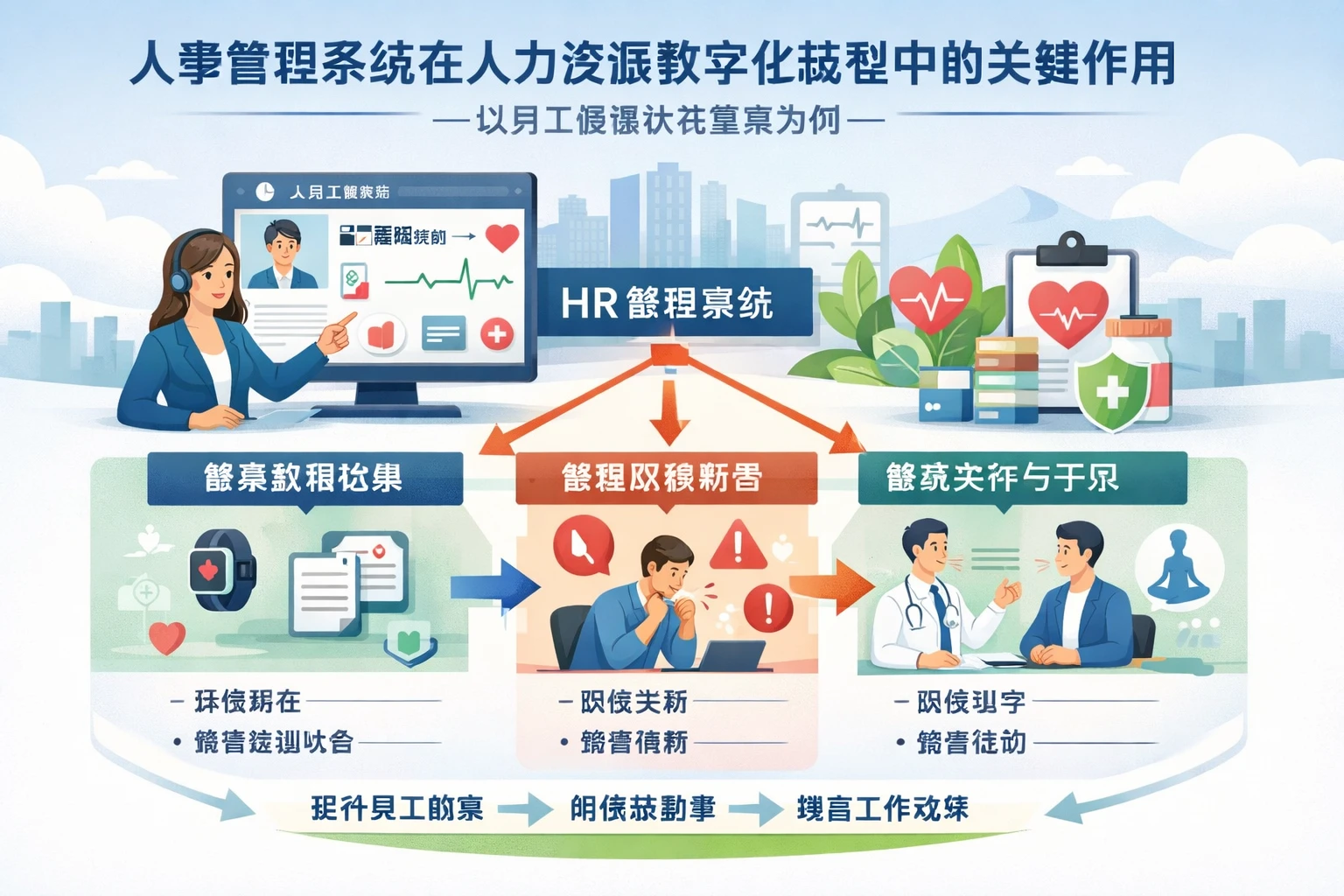 人事管理系统在人力资源数字化转型中的关键作用——以员工健康状况管理为例