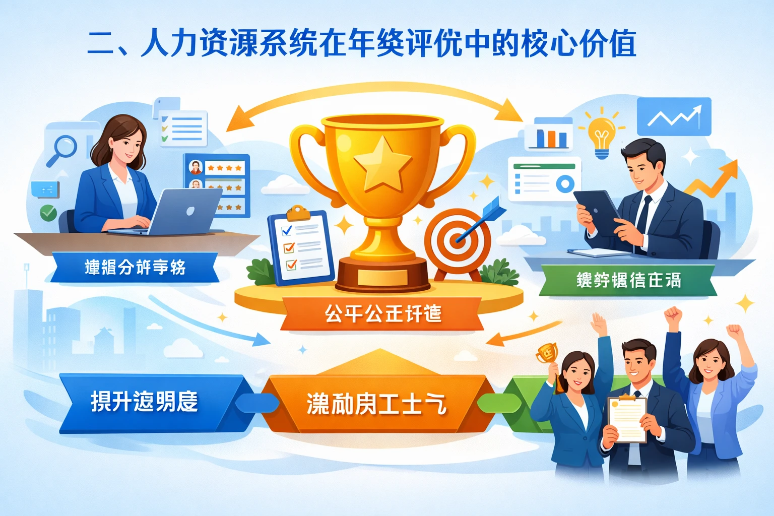 二、人力资源系统在年终评优中的核心价值