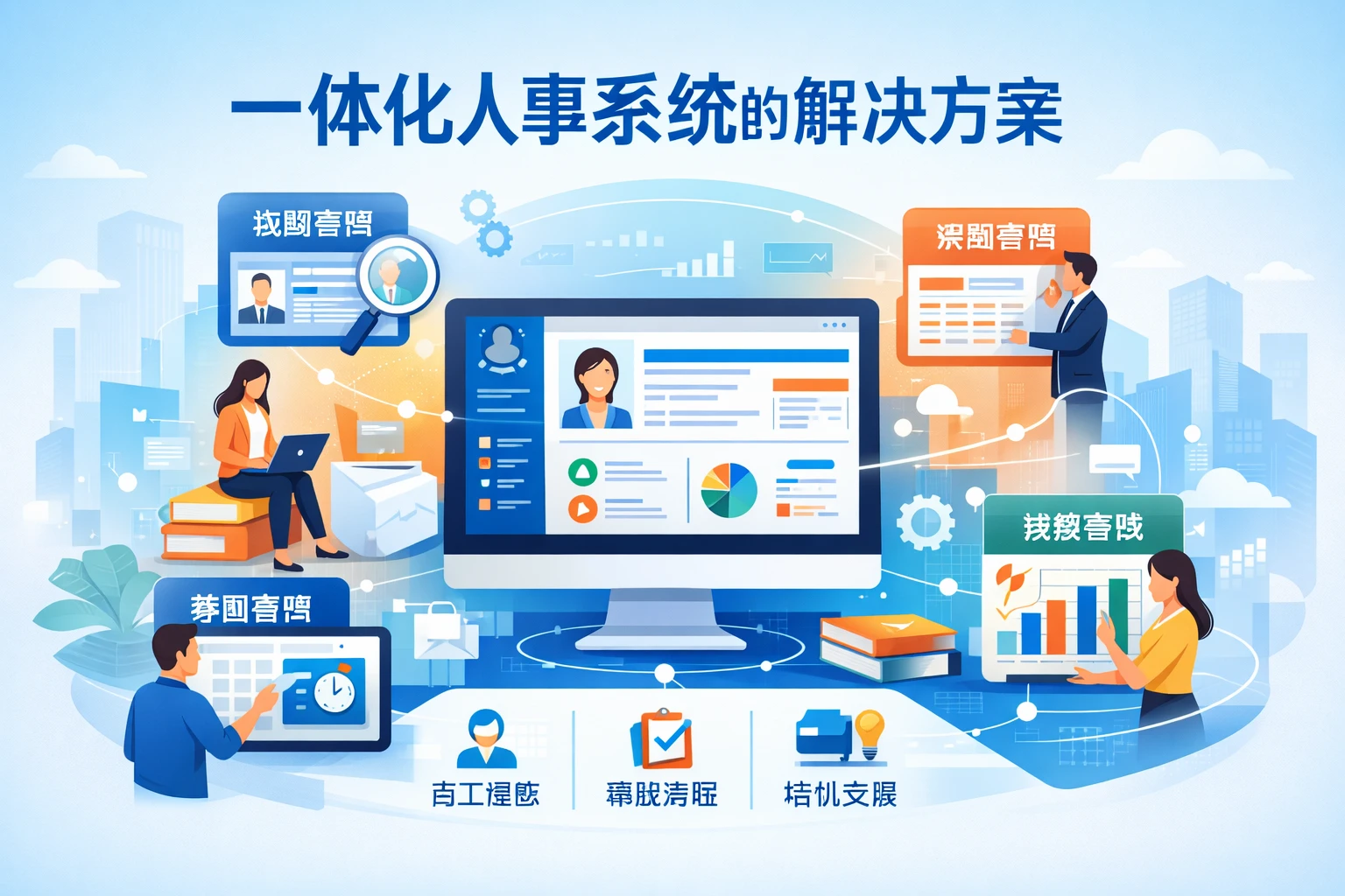一体化人事系统的解决方案