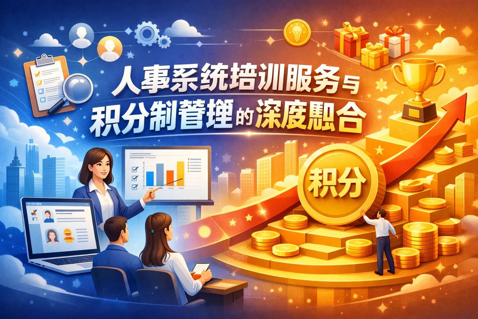 人事系统培训服务与积分制管理的深度融合