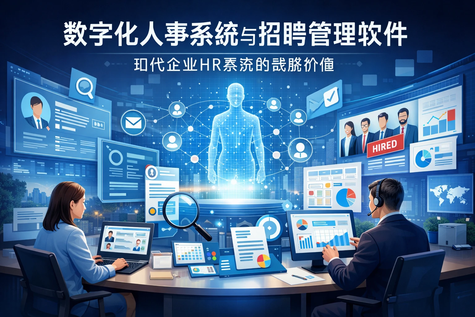 数字化人事系统与招聘管理软件：现代企业HR系统的战略价值