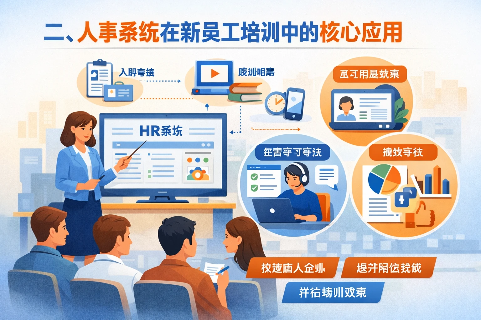 二、人事系统在新员工培训中的核心应用