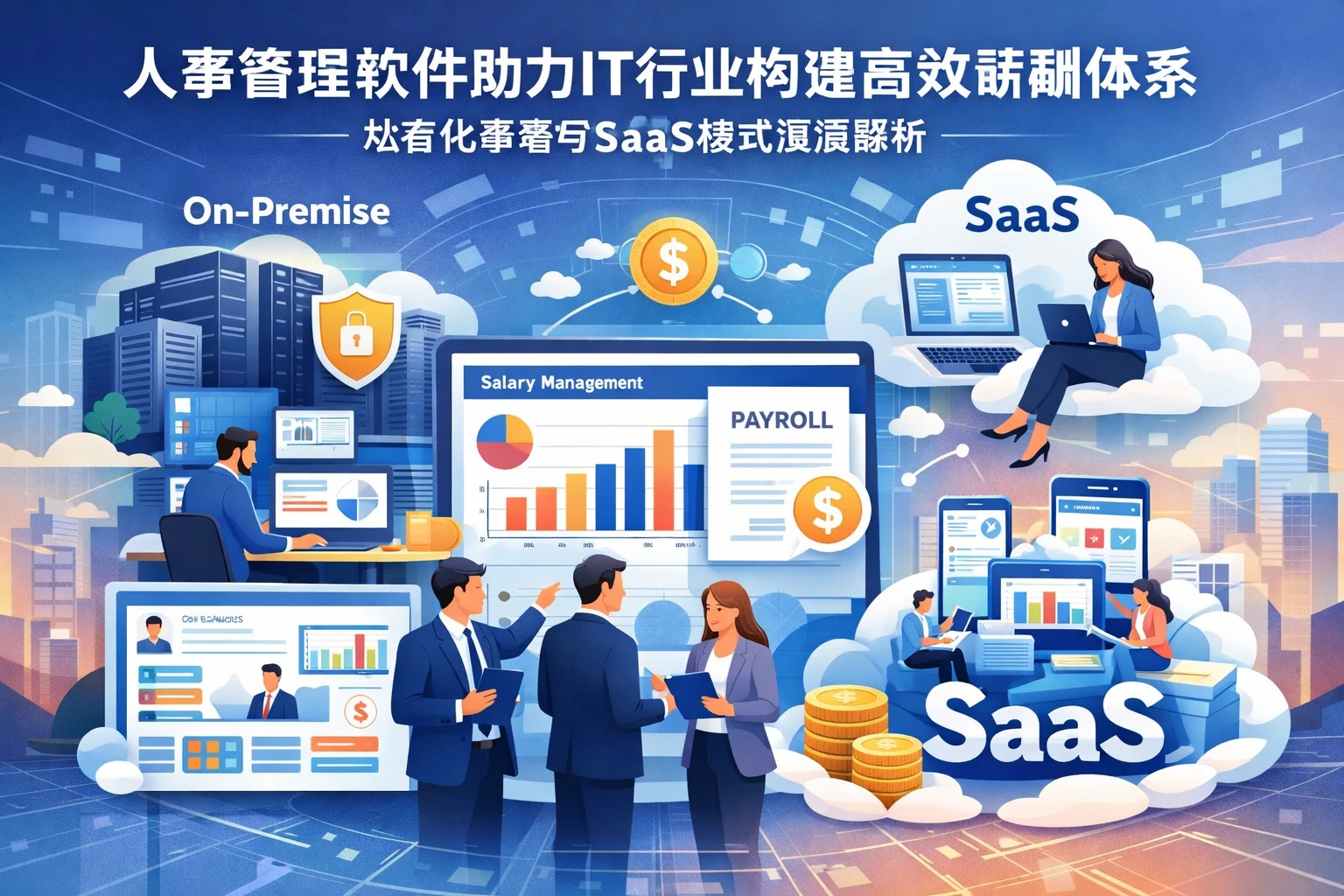 人事管理软件助力IT行业构建高效薪酬体系：私有化部署与SaaS模式深度解析