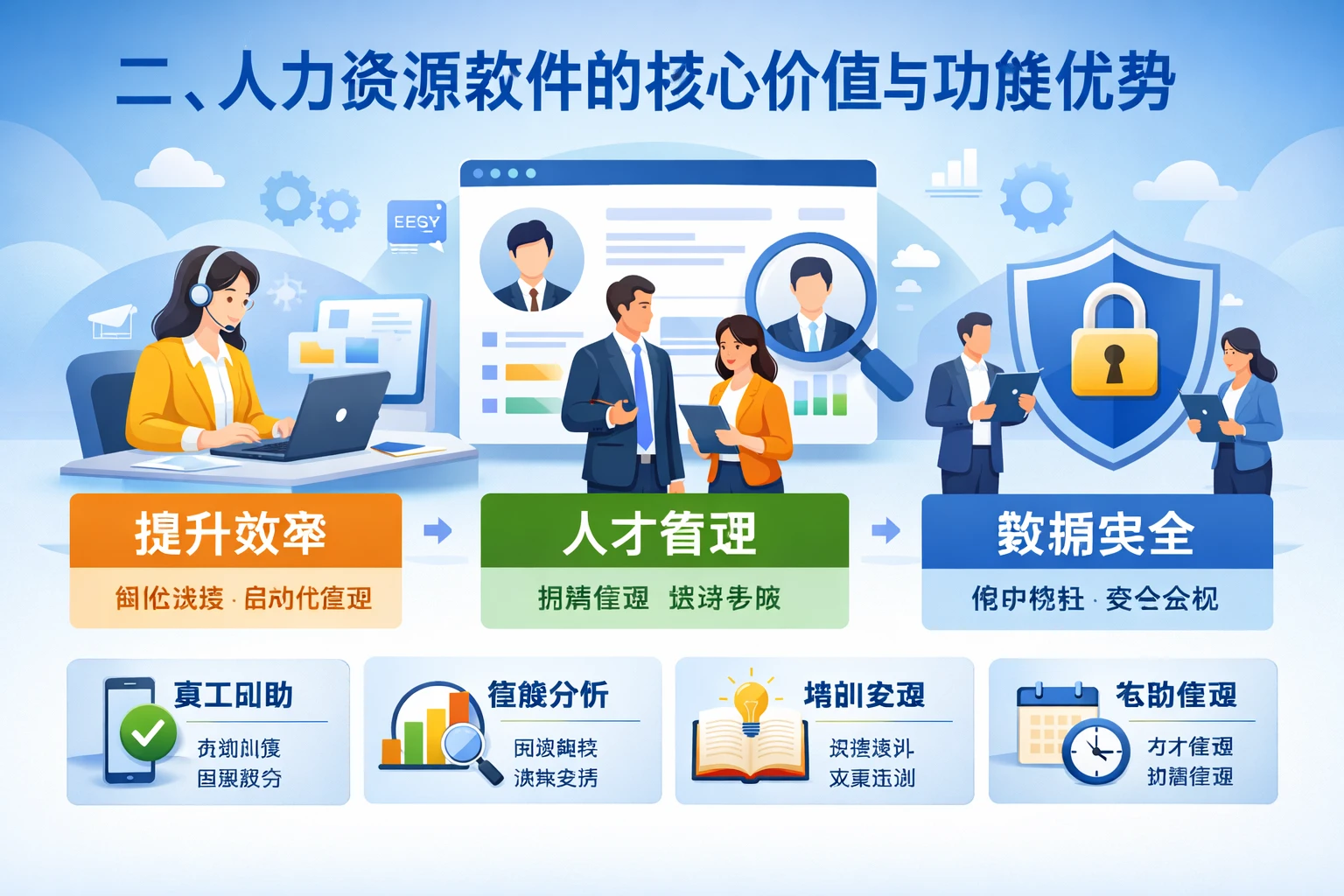二、人力资源软件的核心价值与功能优势