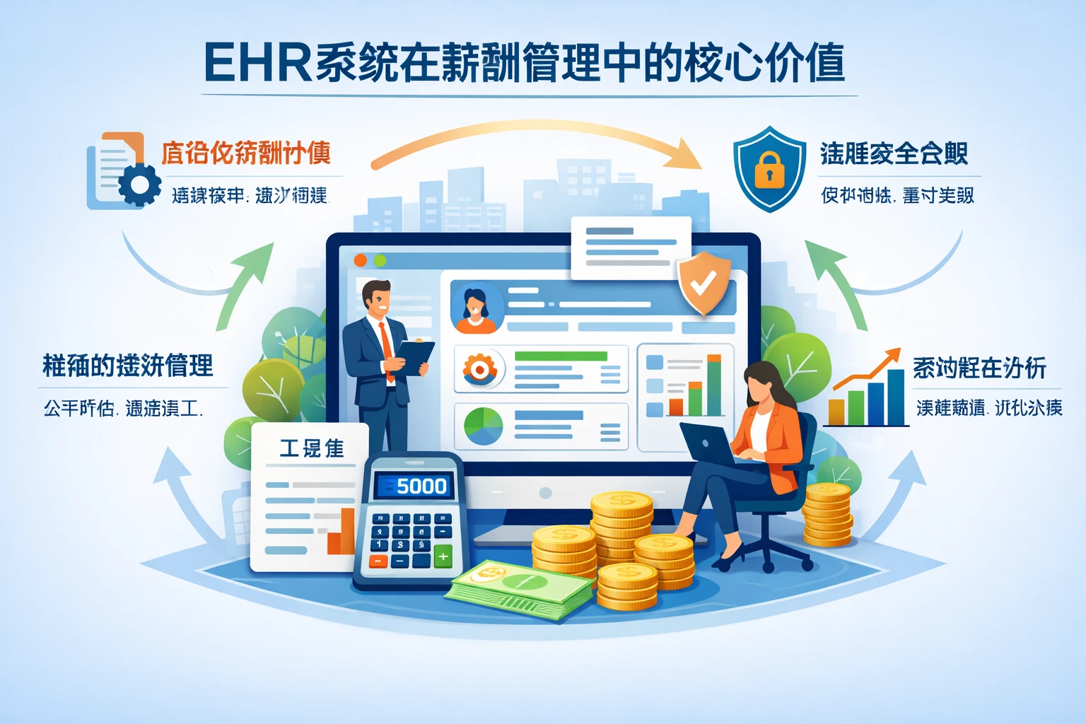 EHR系统在薪酬管理中的核心价值