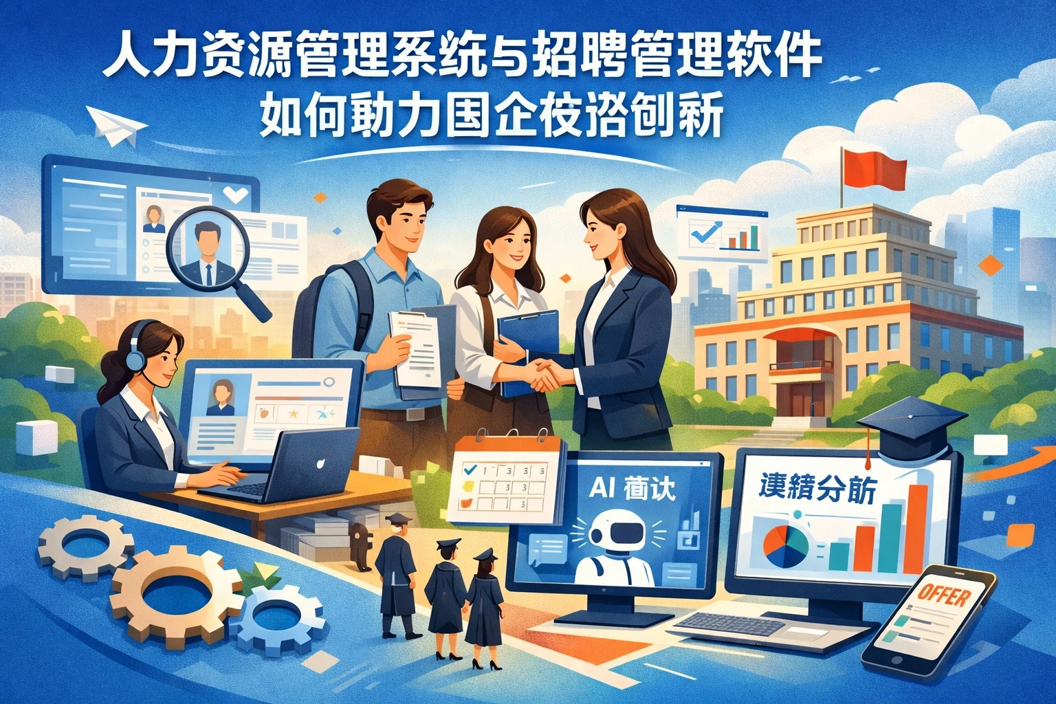 人力资源管理系统与招聘管理软件如何助力国企校招创新