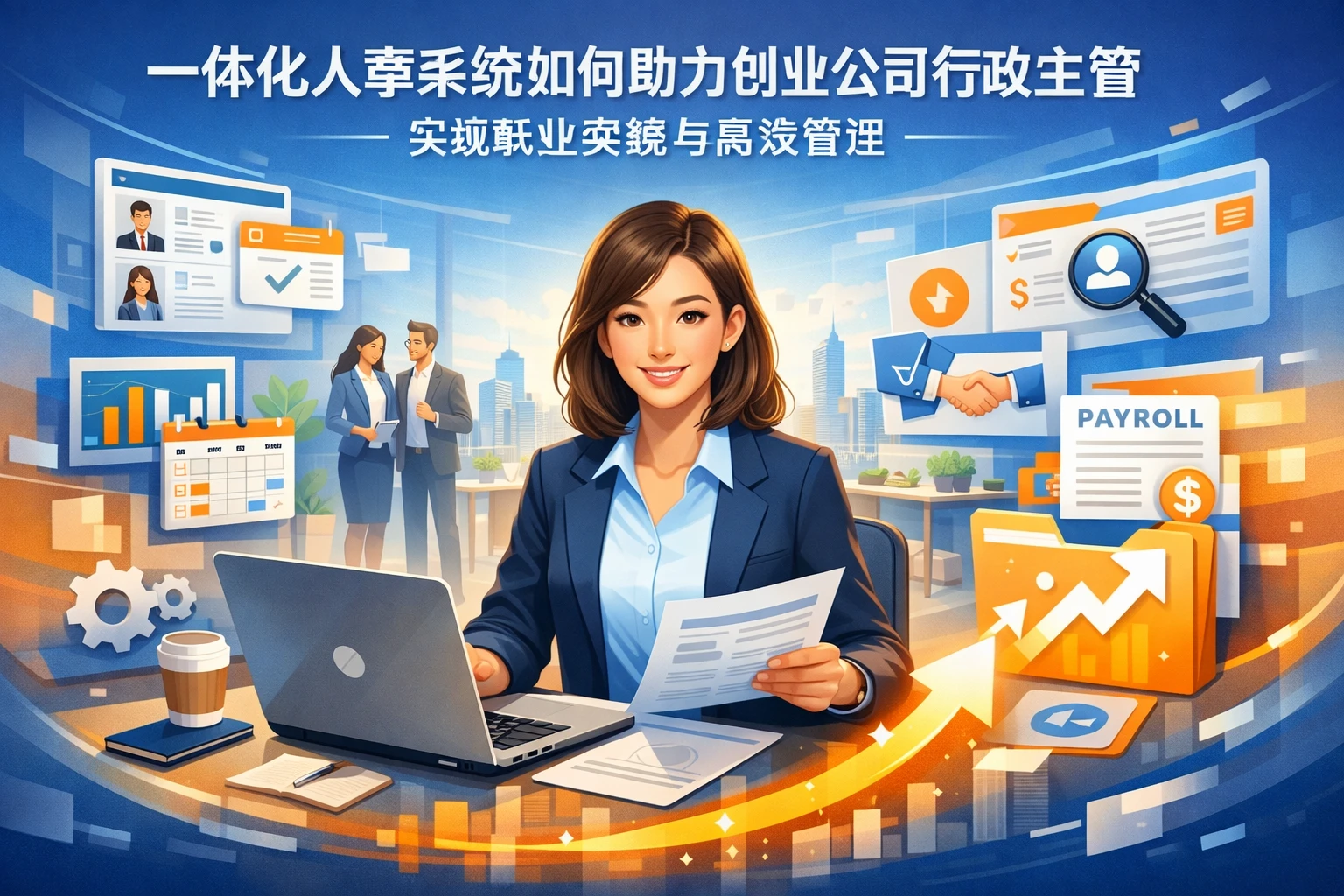 一体化人事系统如何助力创业公司行政主管实现职业突破与高效管理