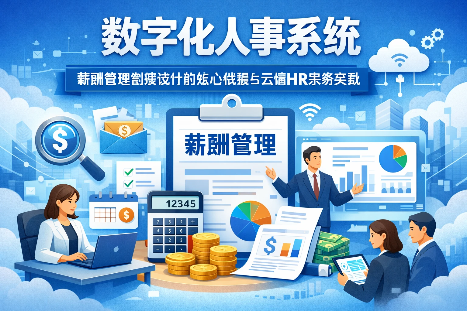 数字化人事系统：薪酬管理制度设计的核心依据与云端HR系统实践