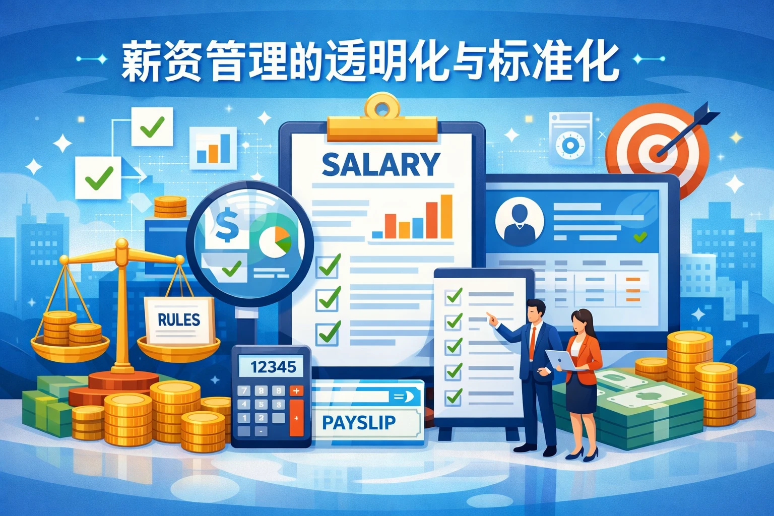 薪资管理的透明化与标准化