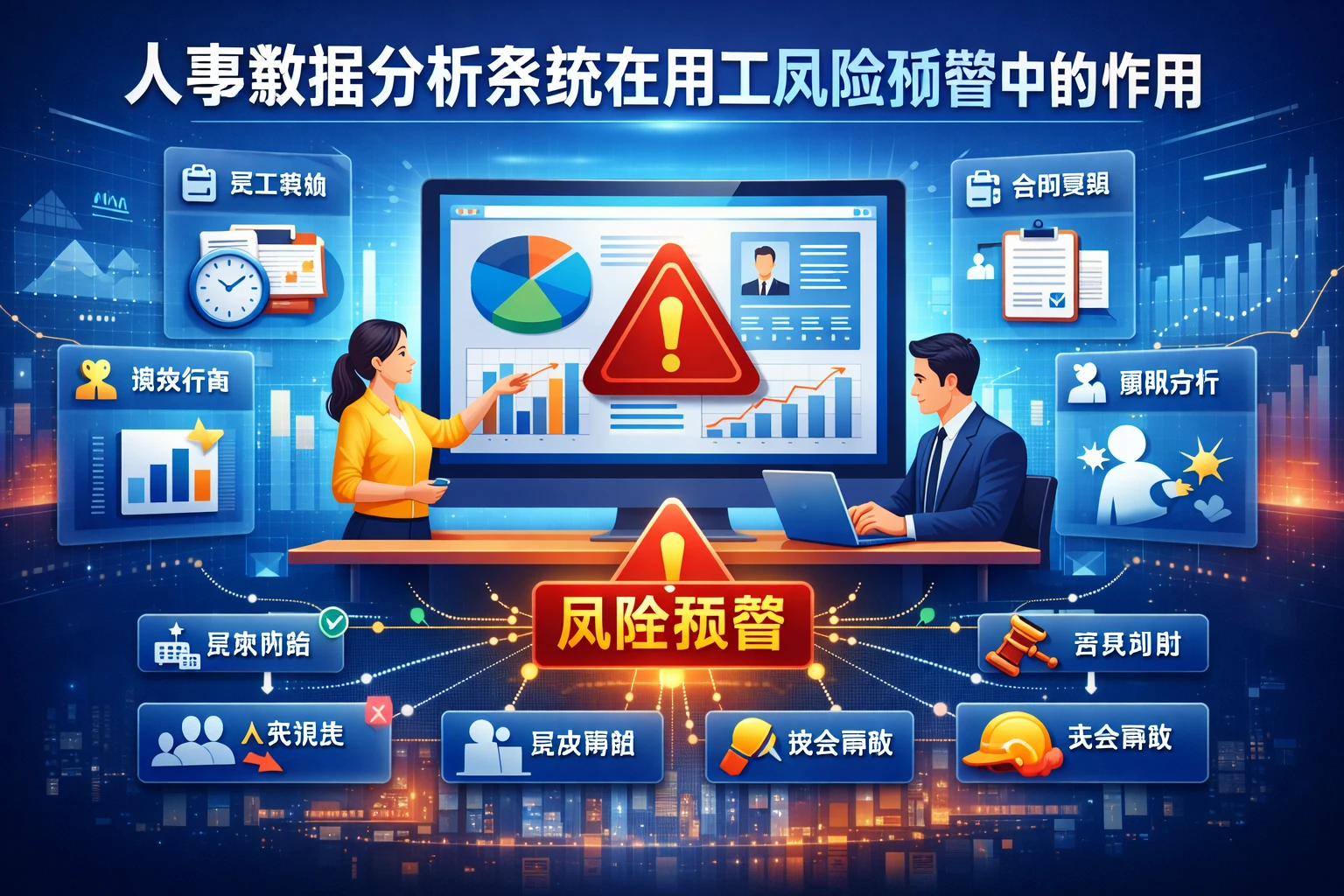 人事数据分析系统在用工风险预警中的作用
