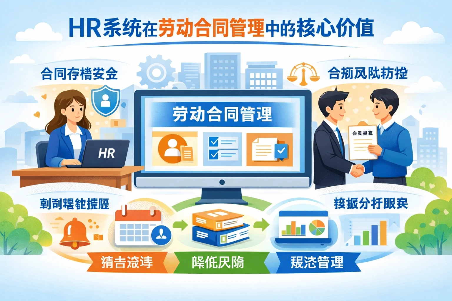 HR系统在劳动合同管理中的核心价值