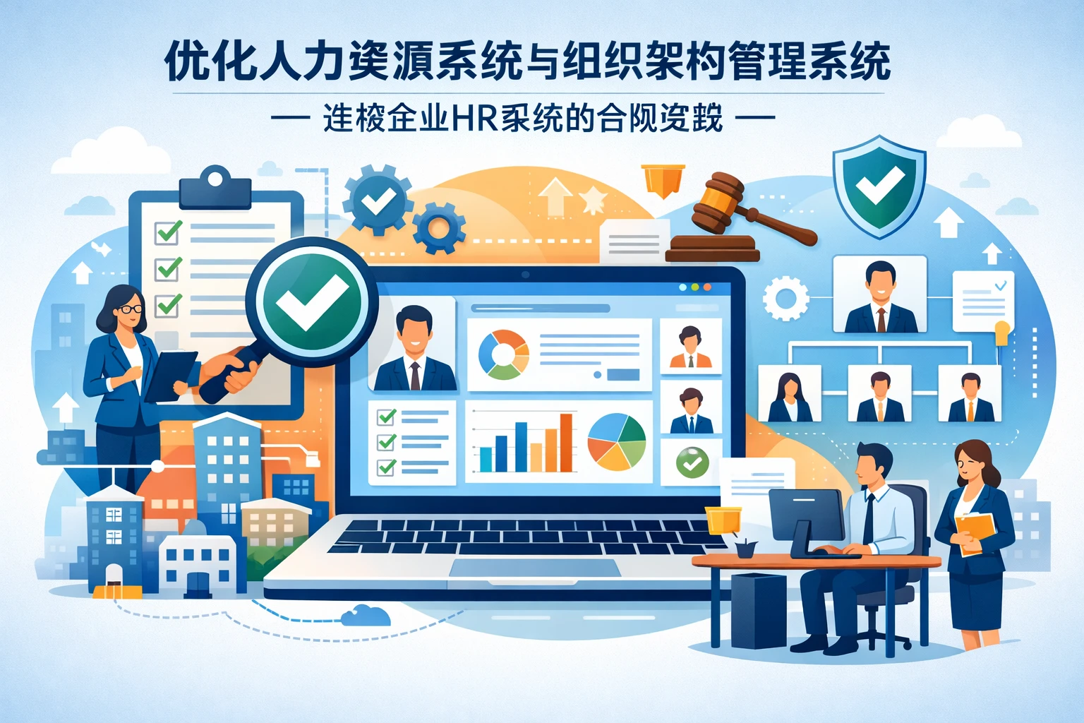 优化人力资源系统与组织架构管理系统:连锁企业HR系统的合规实践