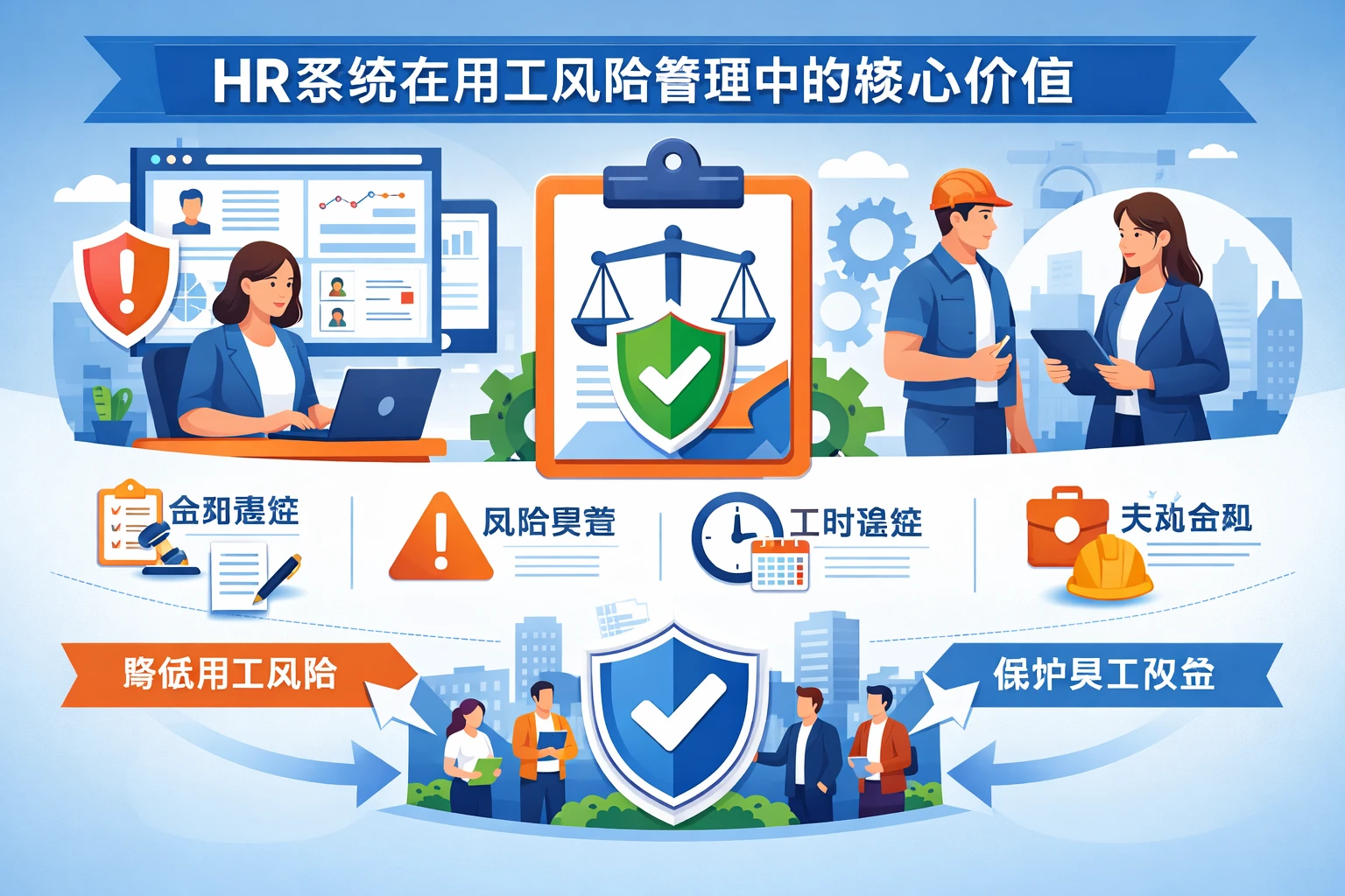 HR系统在用工风险管理中的核心价值