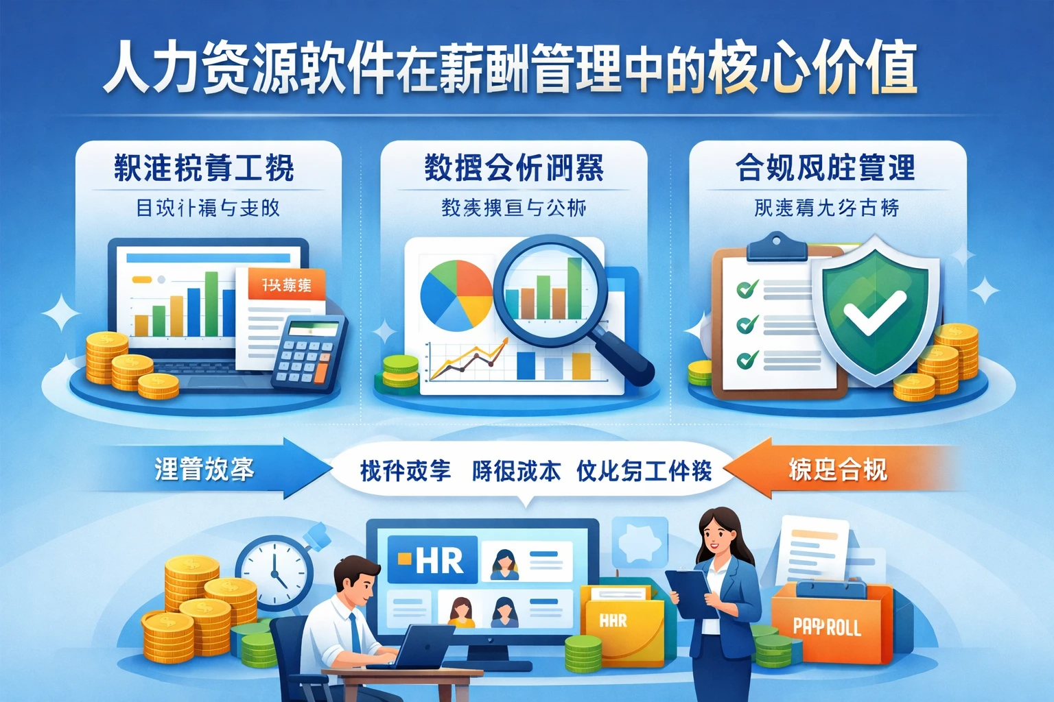 人力资源软件在薪酬管理中的核心价值