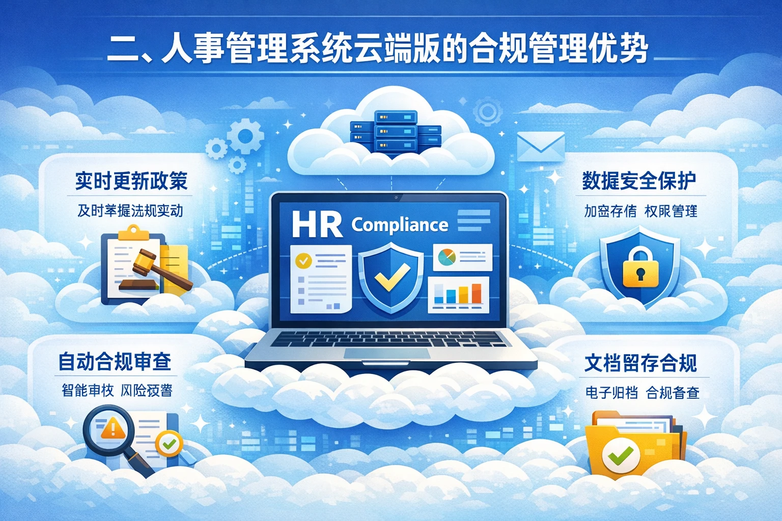 二、人事管理系统云端版的合规管理优势
