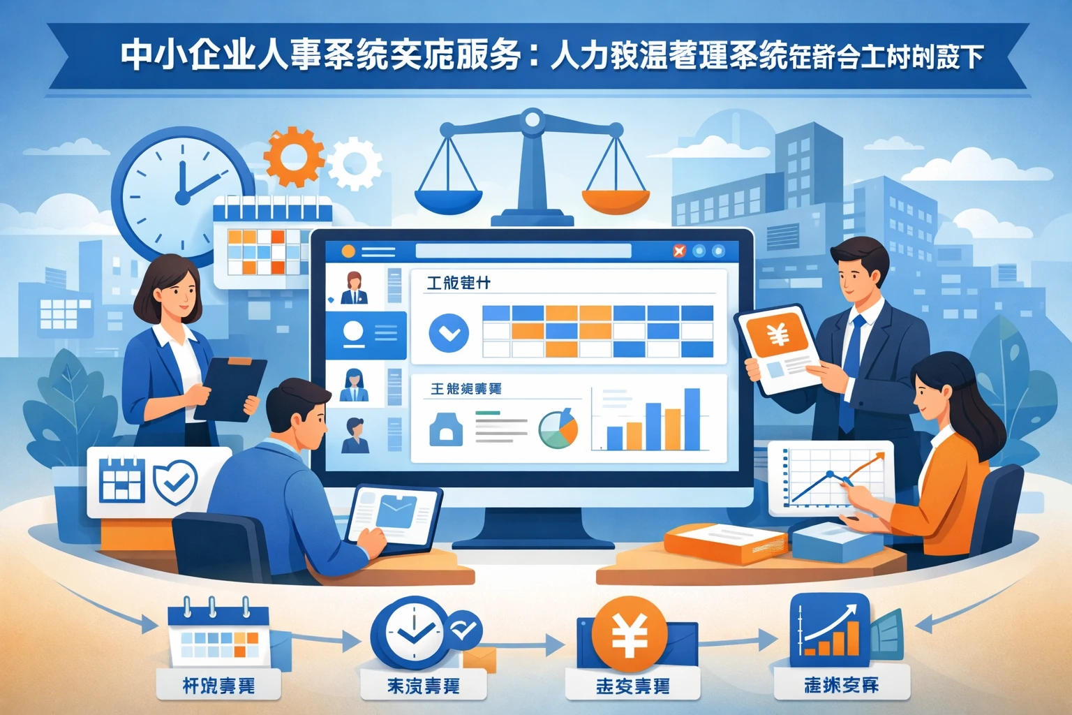 中小企业人事系统实施服务：人力资源管理系统在综合工时制度下的关键作用