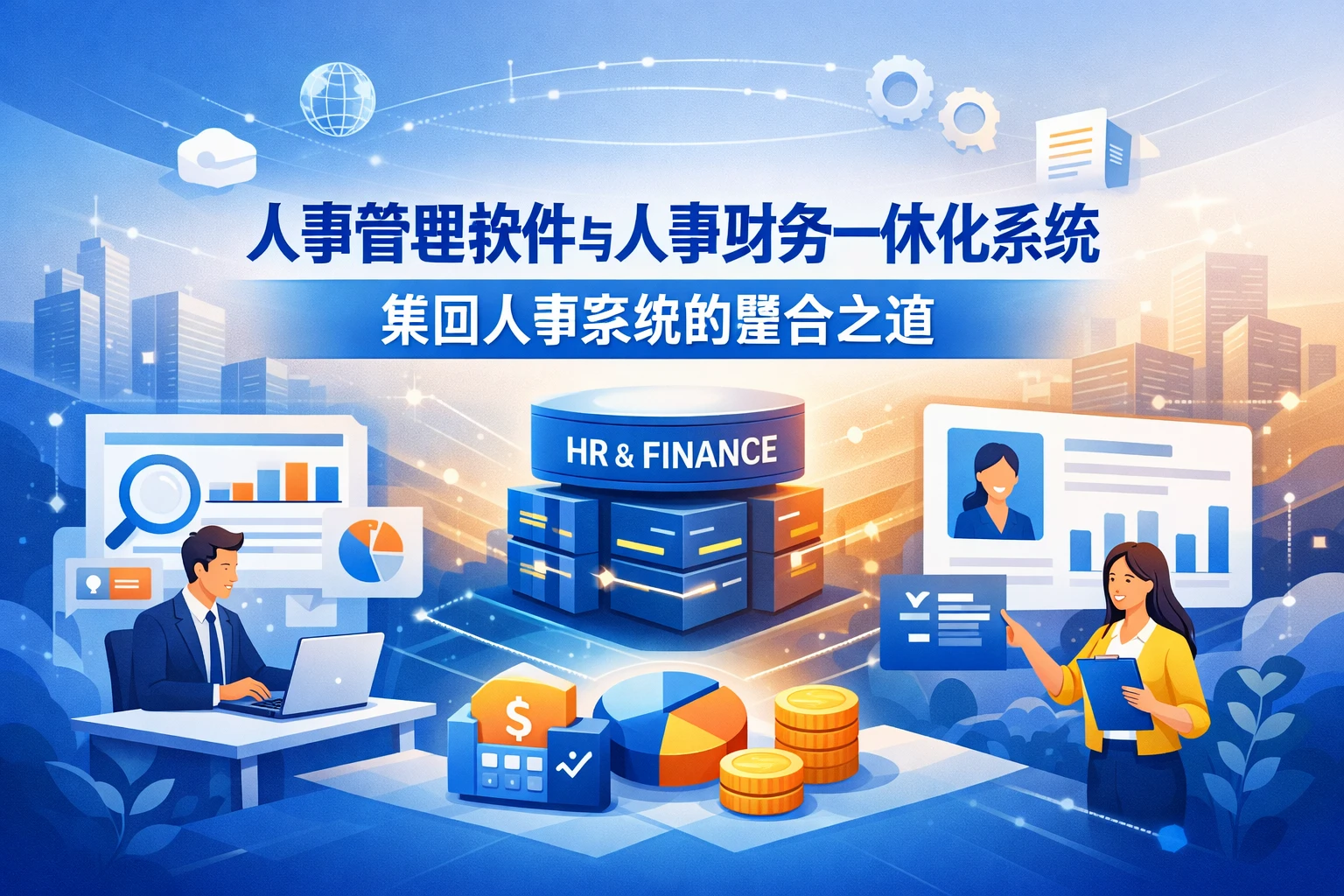 人事管理软件与人事财务一体化系统：集团人事系统的整合之道