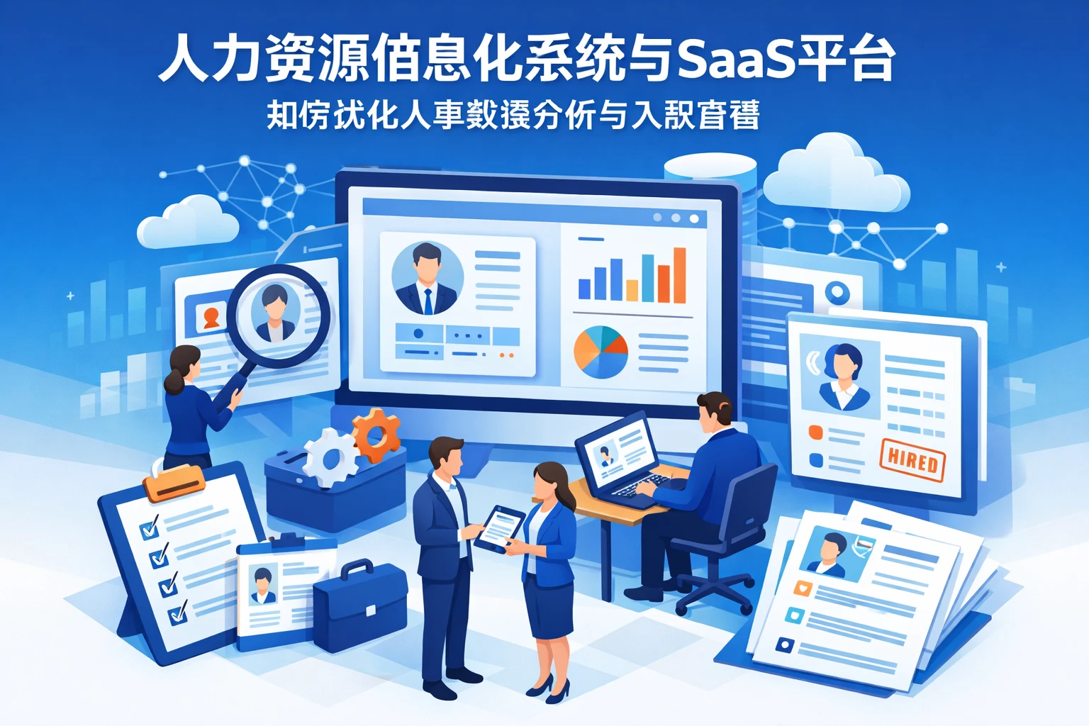 人力资源信息化系统与SaaS平台如何优化人事数据分析与入职管理