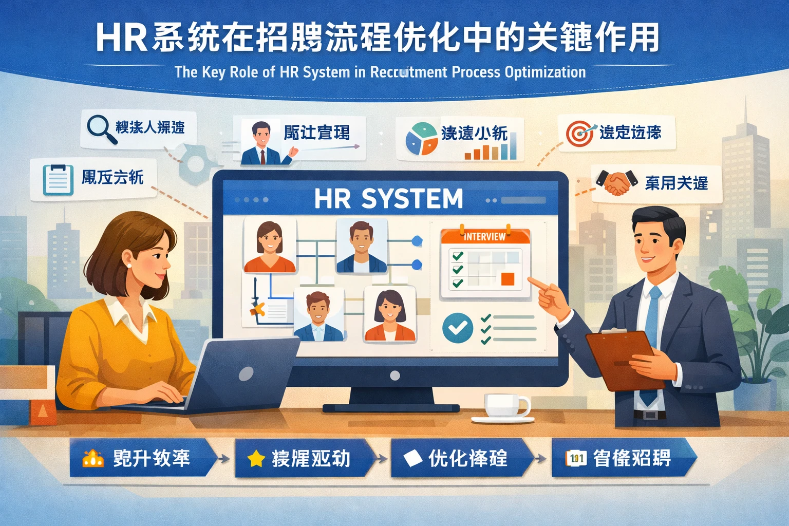 HR系统在招聘流程优化中的关键作用