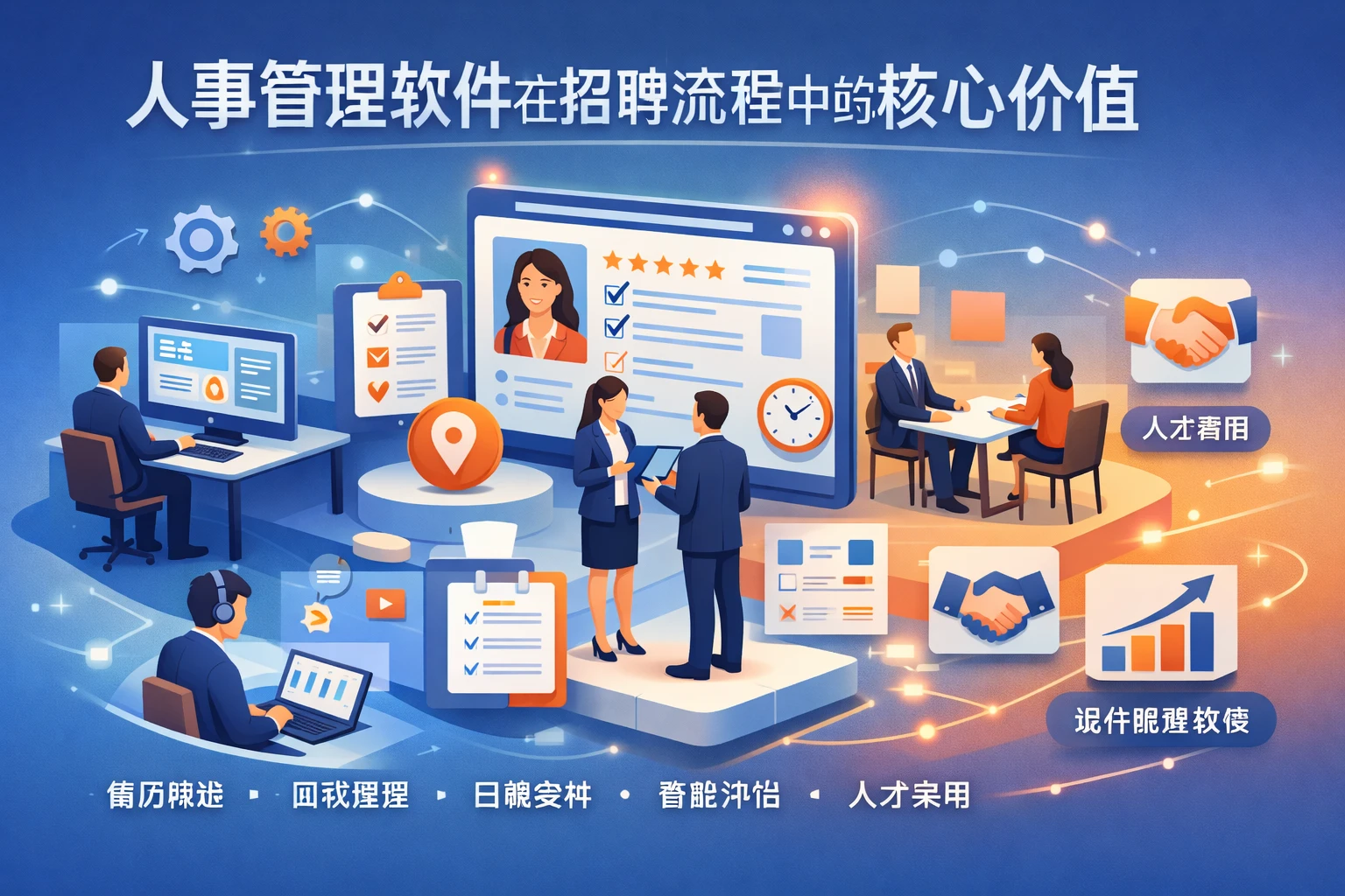 人事管理软件在招聘流程中的核心价值