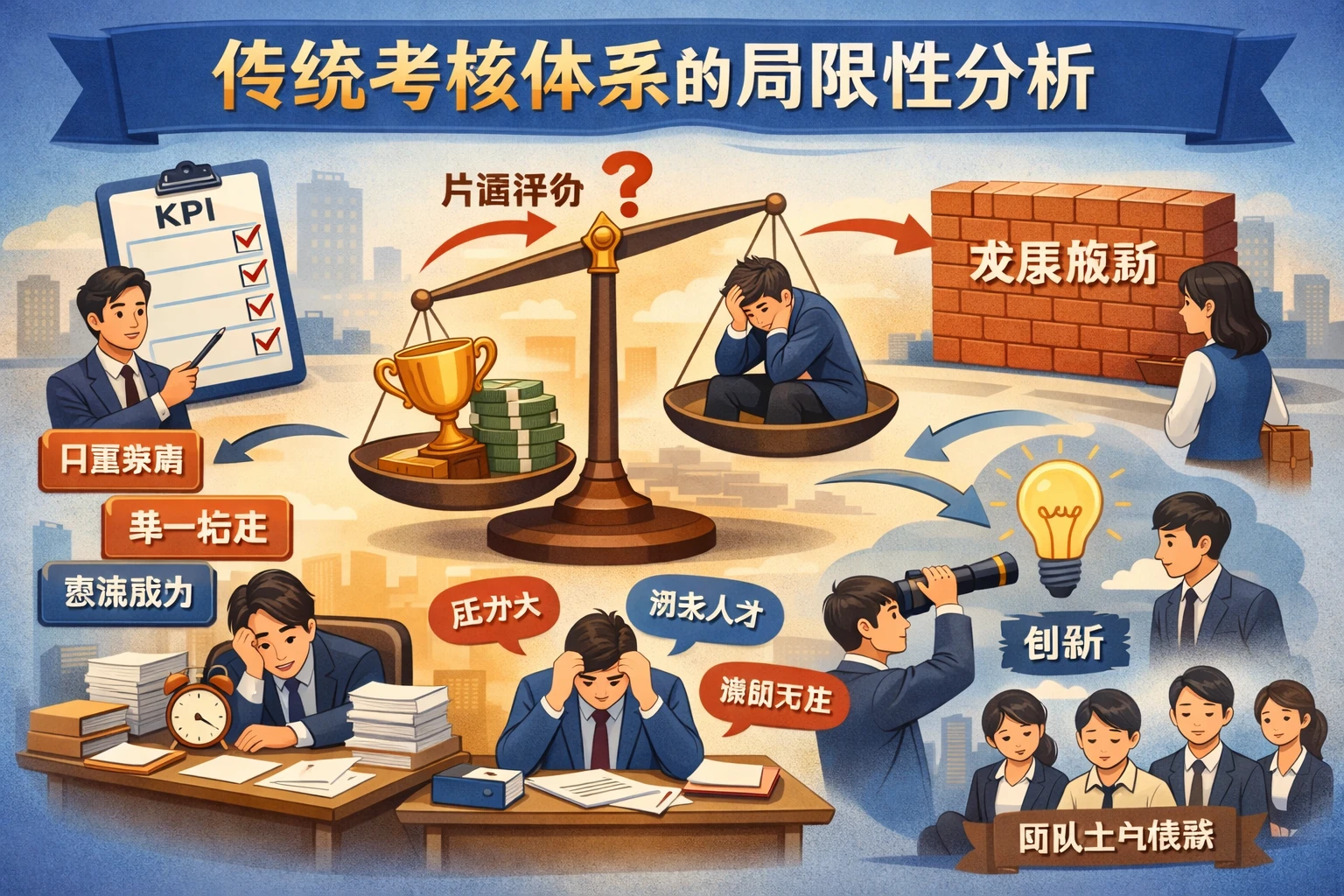 传统考核体系的局限性分析