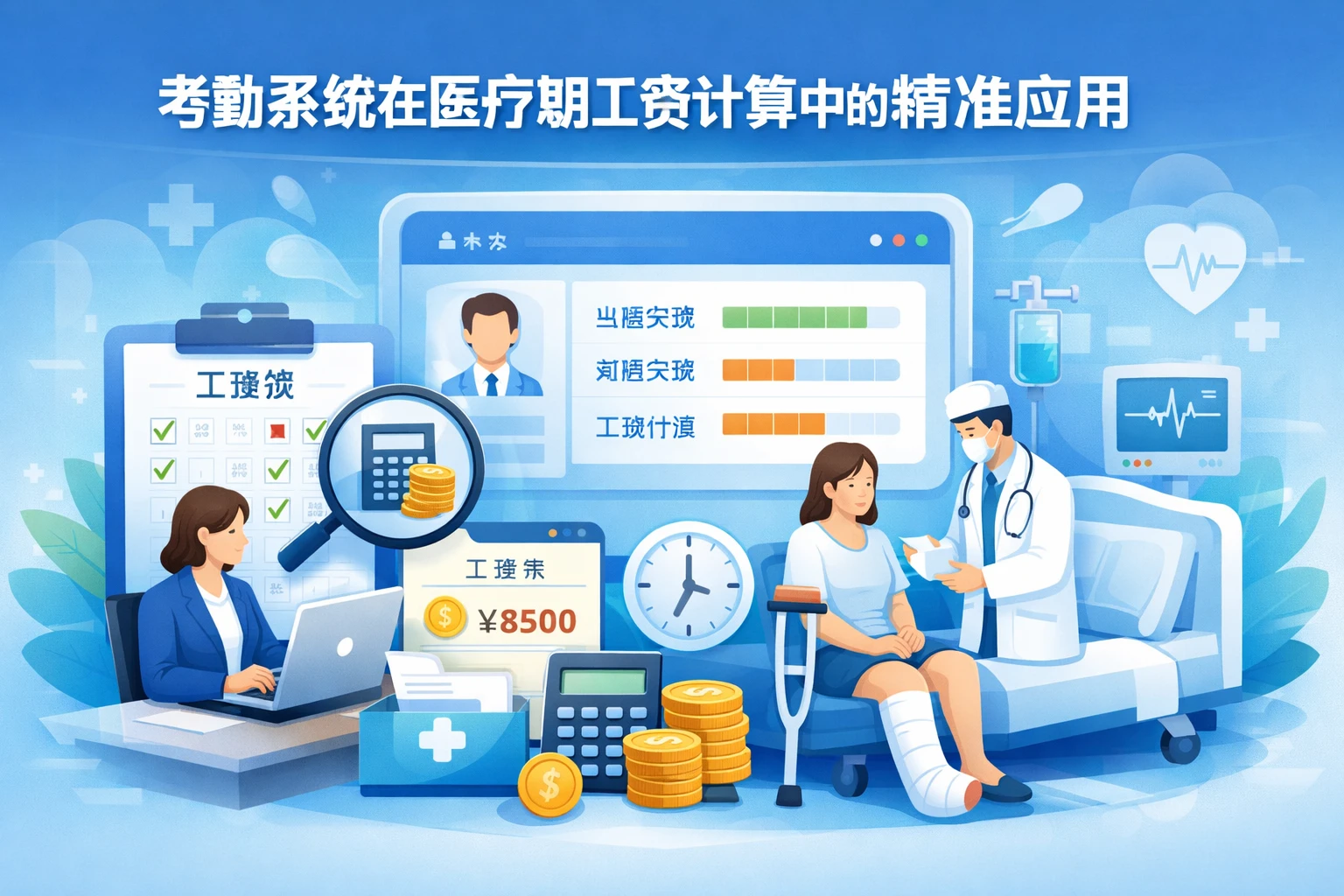 考勤系统在医疗期工资计算中的精准应用