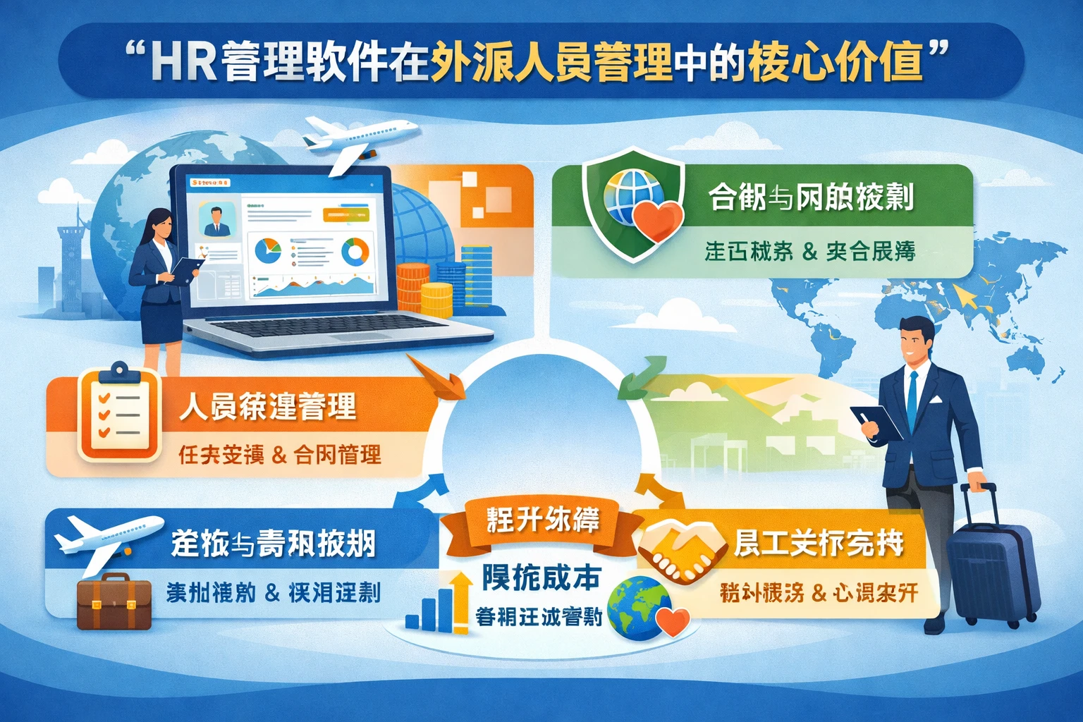 HR管理软件在外派人员管理中的核心价值