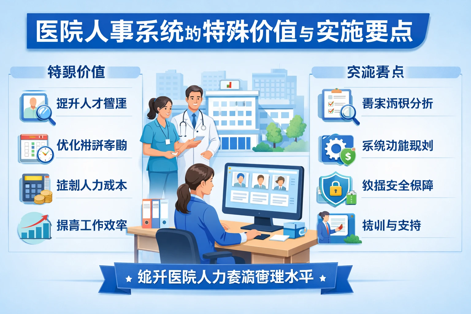 医院人事系统的特殊价值与实施要点