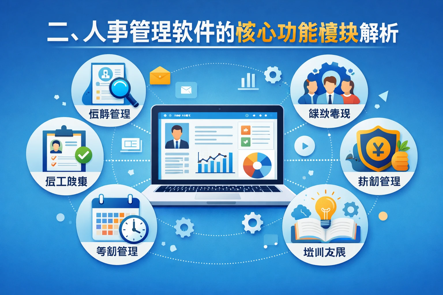 二、人事管理软件的核心功能模块解析