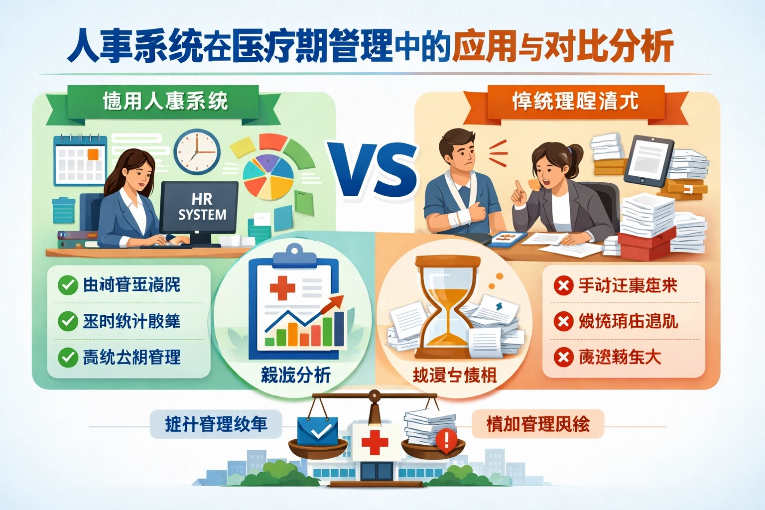 人事系统在医疗期管理中的应用与对比分析