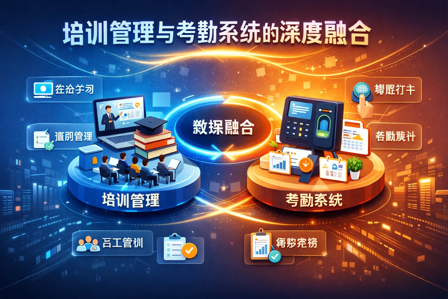 培训管理与考勤系统的深度融合