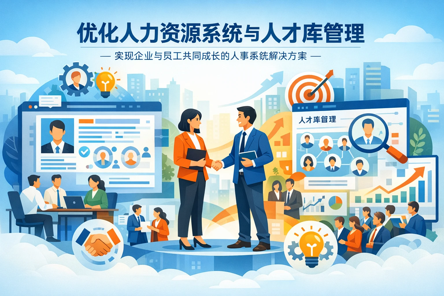 优化人力资源系统与人才库管理系统：实现企业与员工共同成长的人事系统解决方案